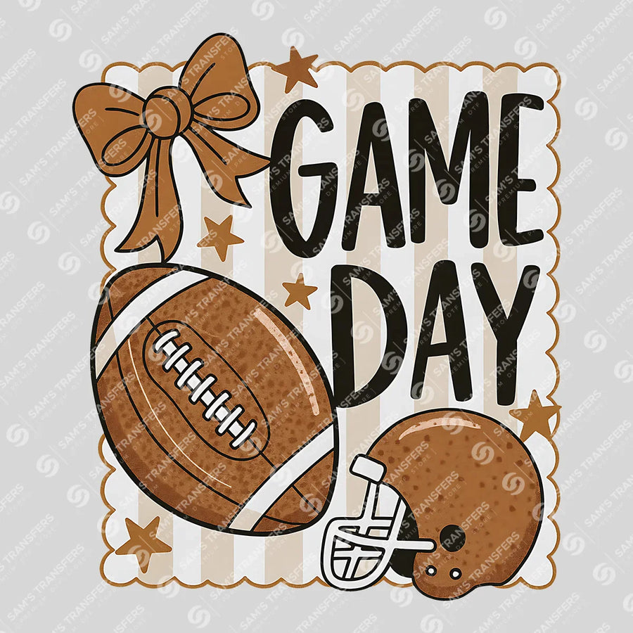Game Day Football Ready-to-Press DTF Transfer | SAT05976