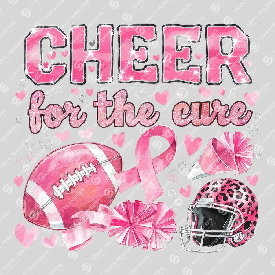 Cheer For The Cure Ready-to-Press DTF Transfer | SAT05978