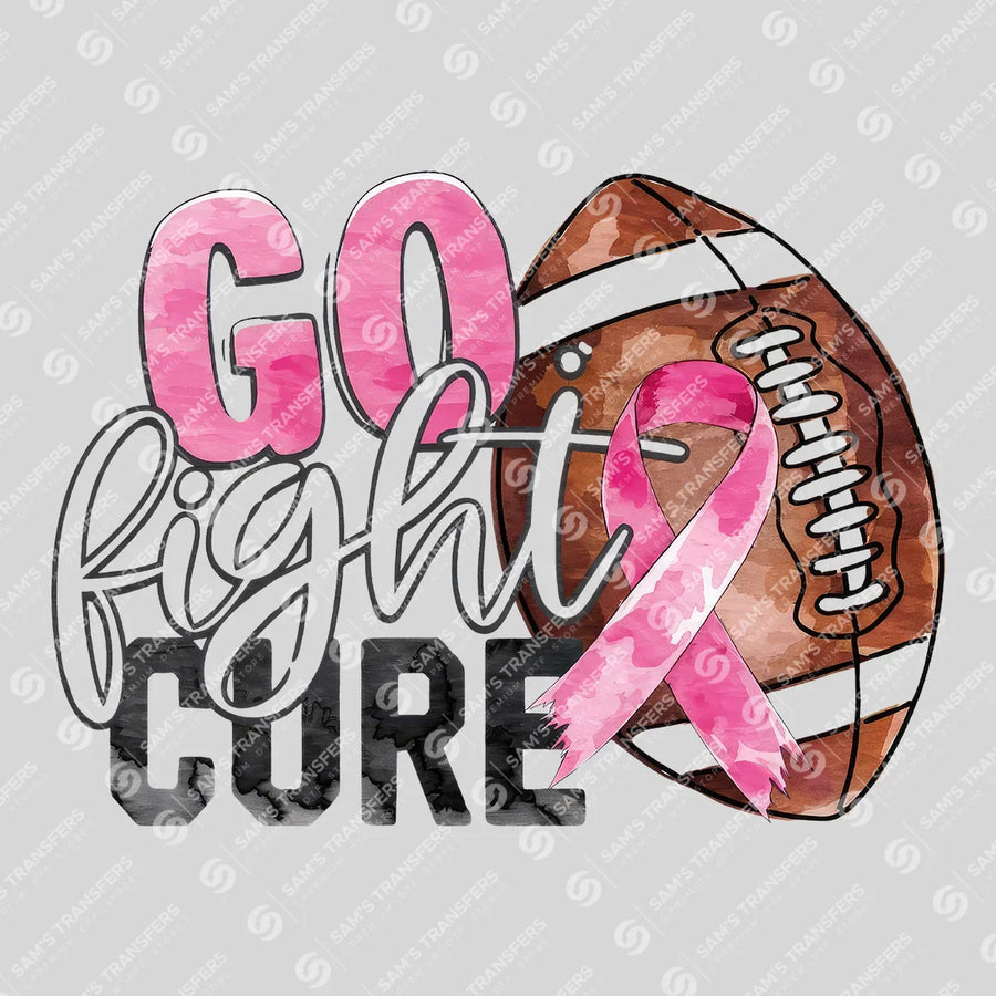 Go Fight Cure Ready-to-Press DTF Transfer | SAT06018