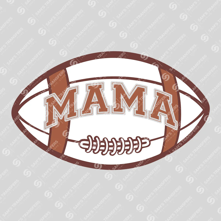 Mama Football Varsity Ready-to-Press DTF Transfer | SAT06037