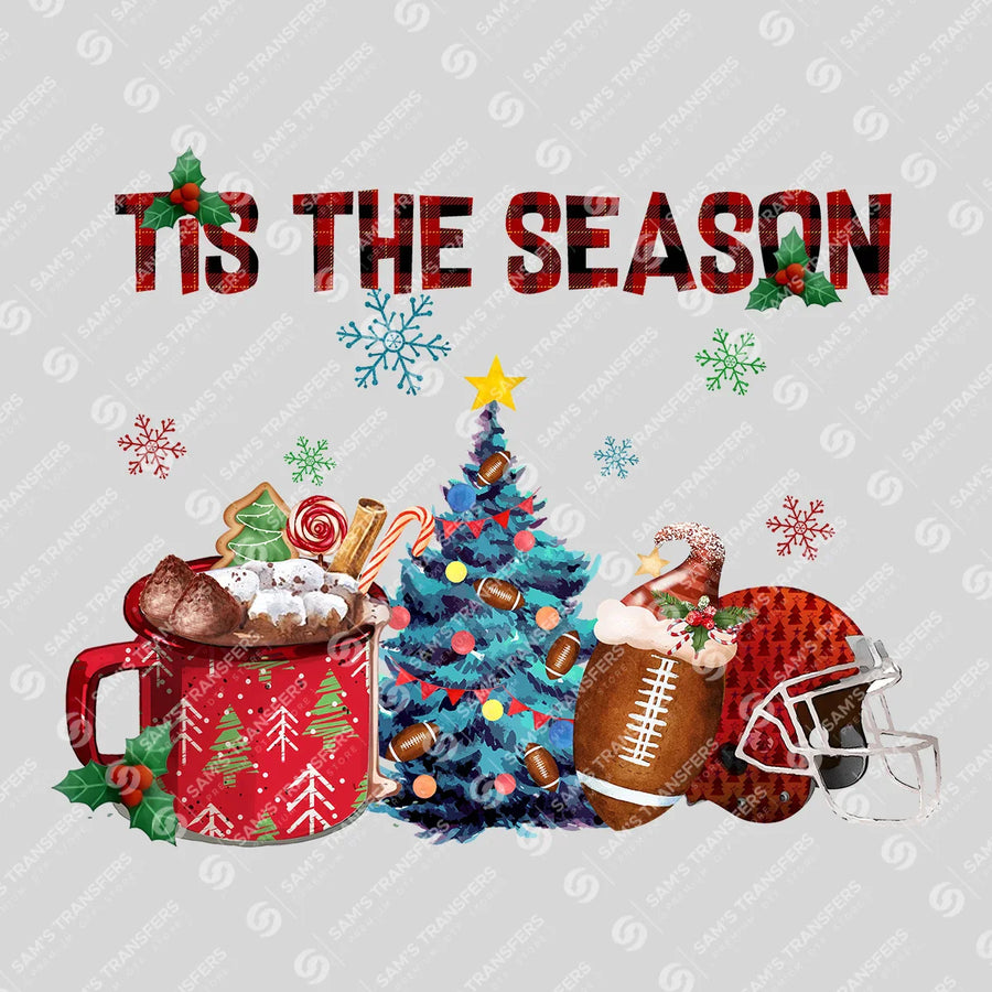 Tis The Season Football Ready-to-Press DTF Transfer | SAT06039