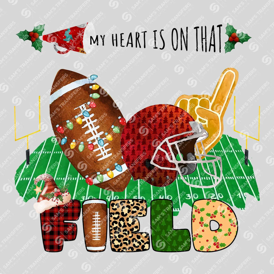 My Heart Is On That Field Ready-to-Press DTF Transfer | SAT06046