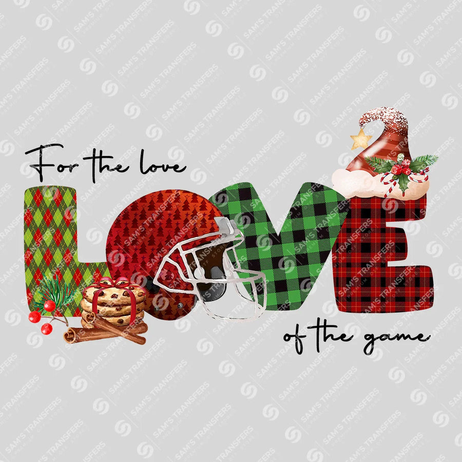 For The Love Of The Game Ready-to-Press DTF Transfer | SAT06048