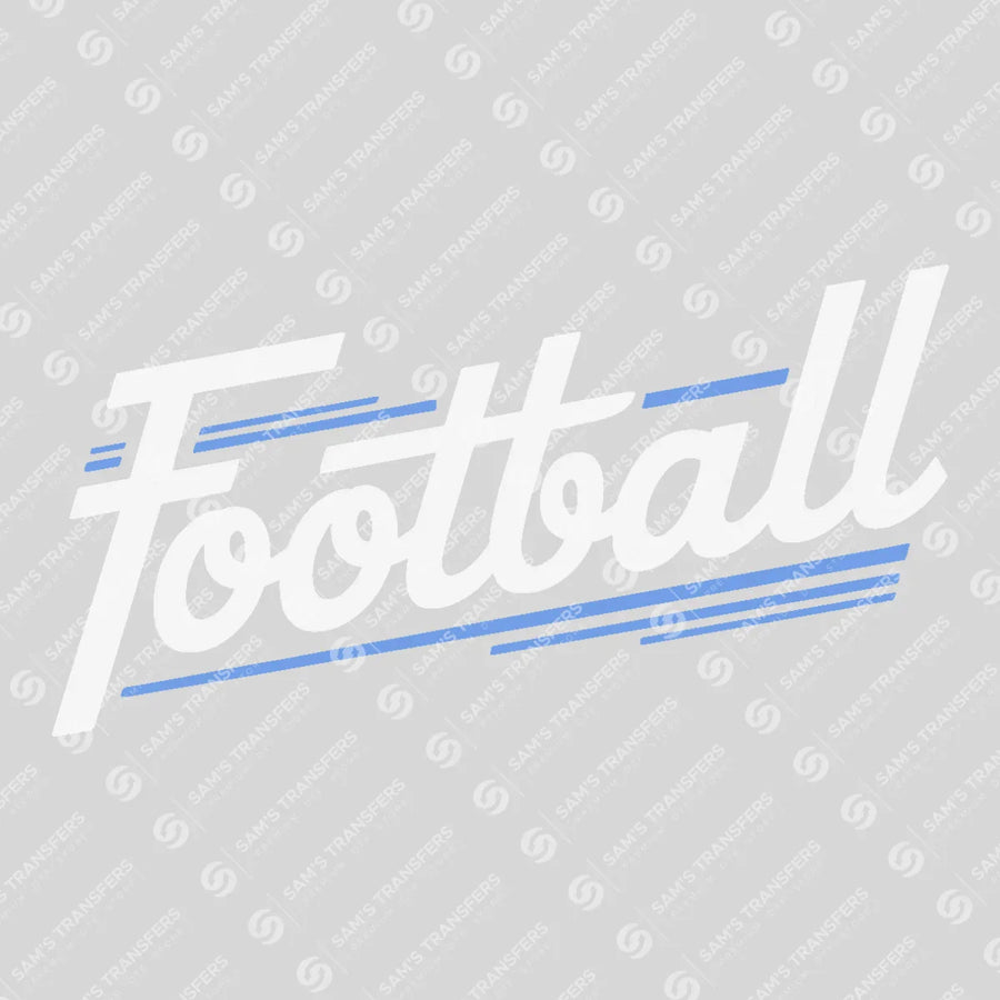 Football Speed Script Ready-to-Press DTF Transfer | SAT06083