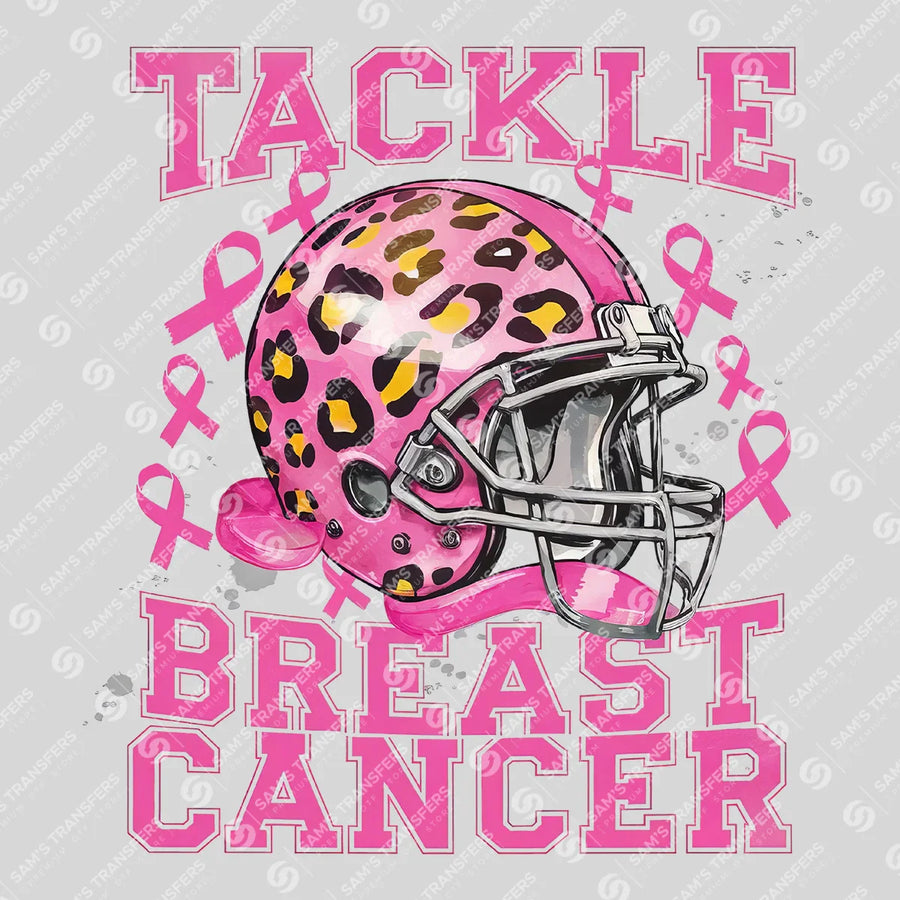 Tackle Breast Cancer Ready-to-Press DTF Transfer | SAT06086