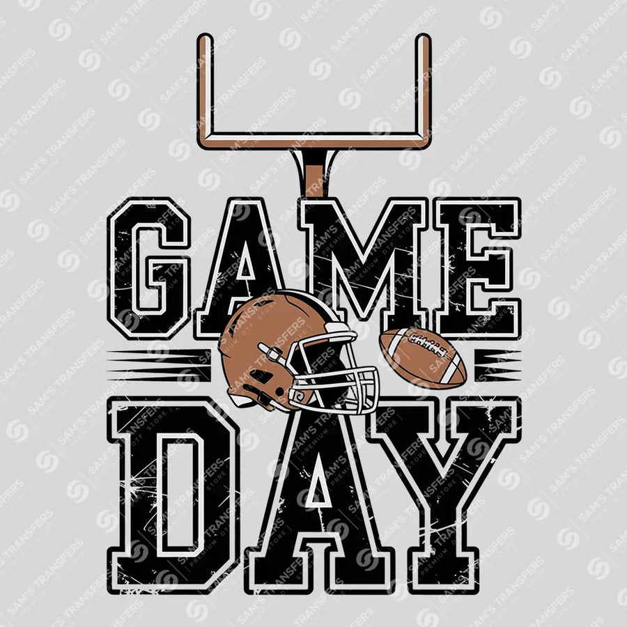 Game Day Helmet Speed Ready-to-Press DTF Transfer | SAT06147