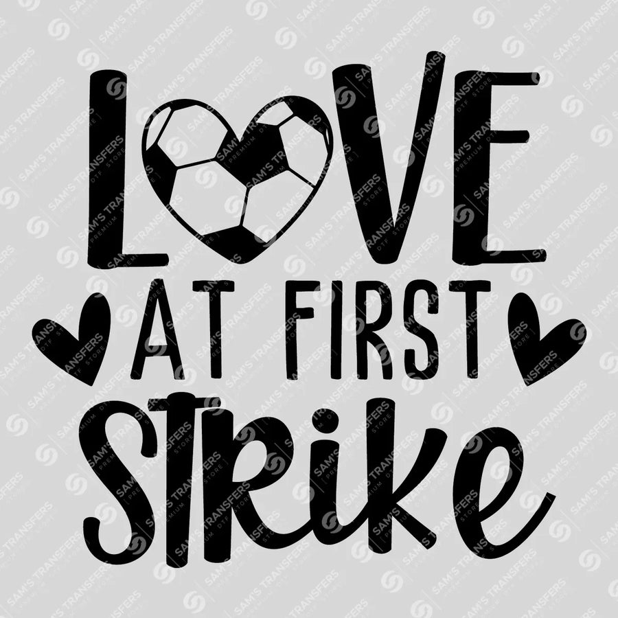 Love At First Strike Ready-to-Press DTF Transfer | SAT06277