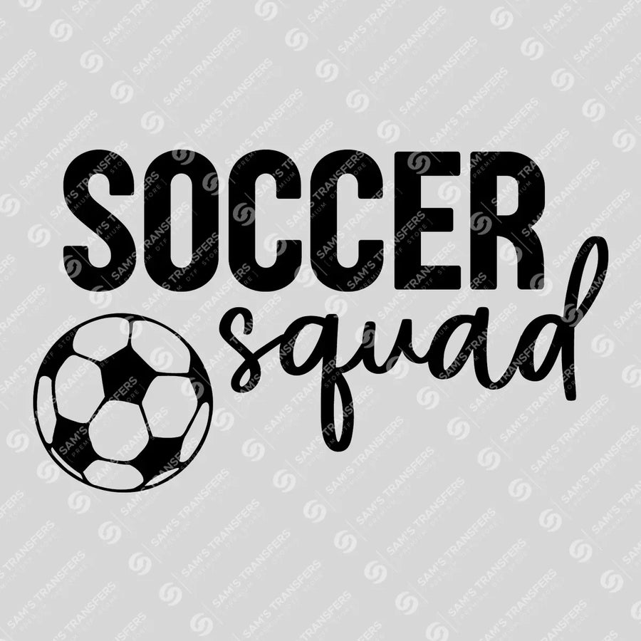 Soccer Squad Ready-to-Press DTF Transfer | SAT06288