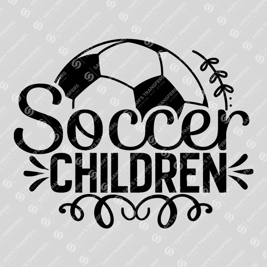 Soccer Children Ready-to-Press DTF Transfer | SAT06292