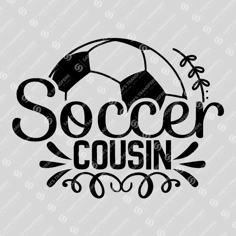 Soccer Cousin Ready-to-Press DTF Transfer | SAT06293