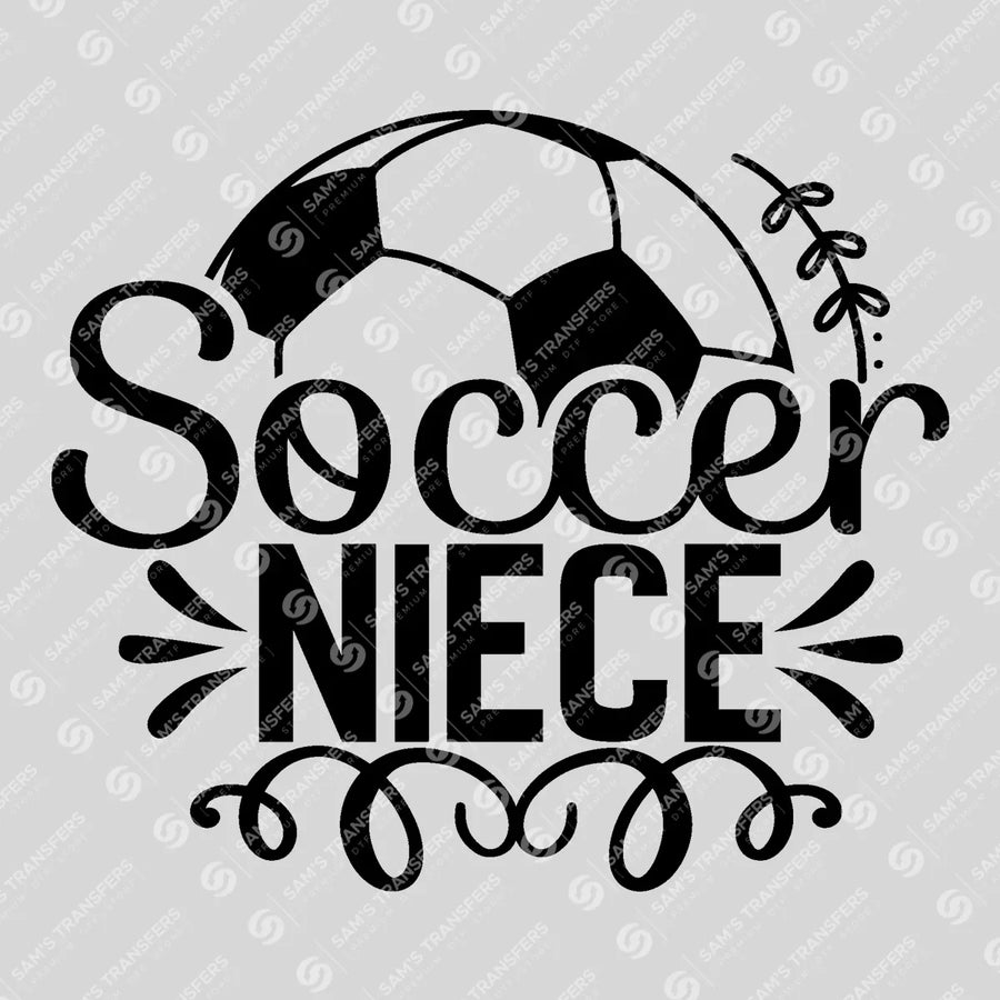 Soccer Niece Ready-to-Press DTF Transfer | SAT06315