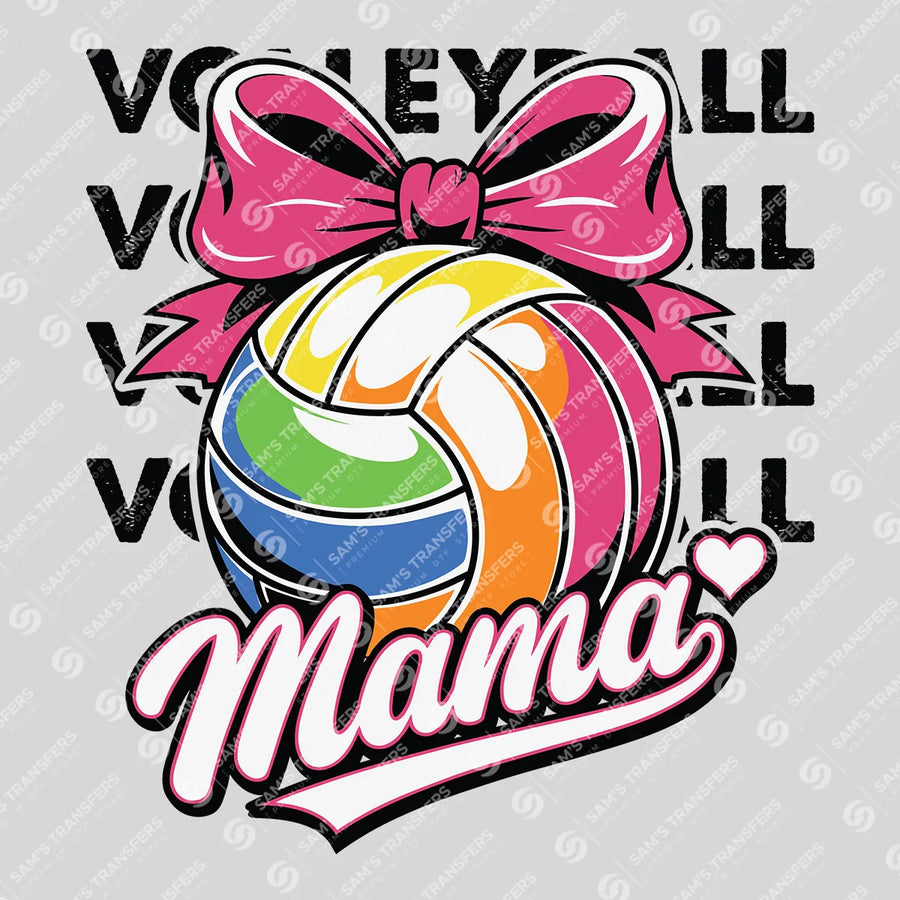 Volleyball Mama Ready-to-Press DTF Transfer | SAT06405