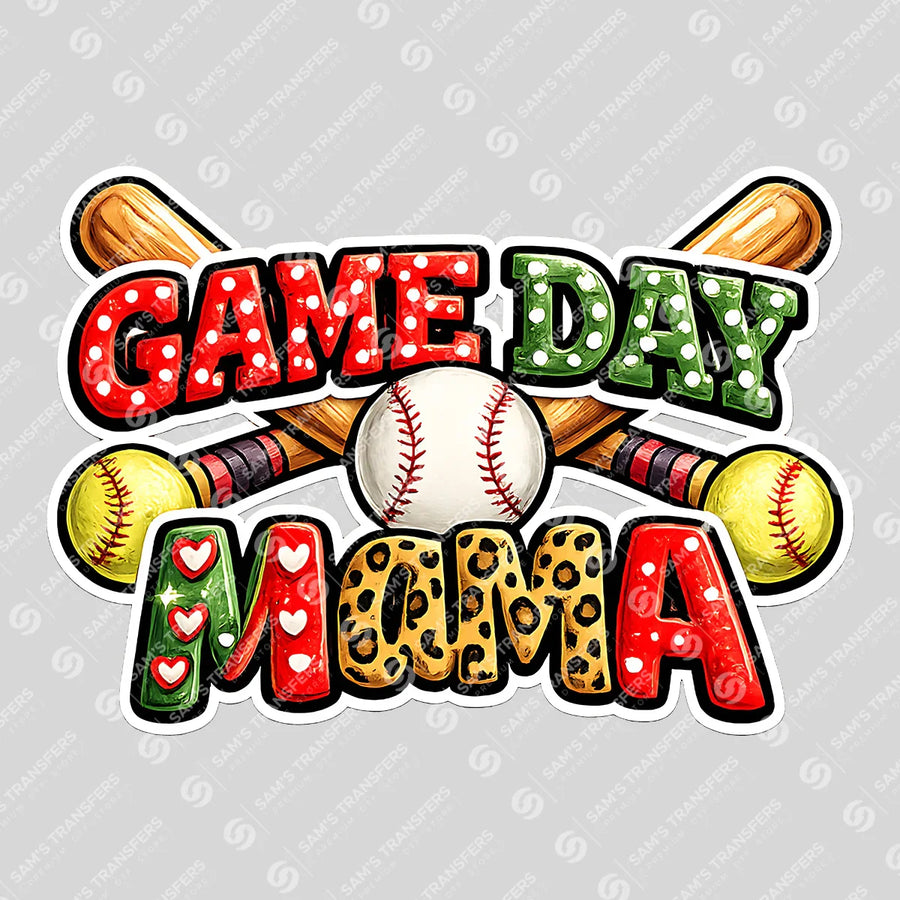 Game Day Mama Doodle Ready-to-Press DTF Transfer | SAT06469