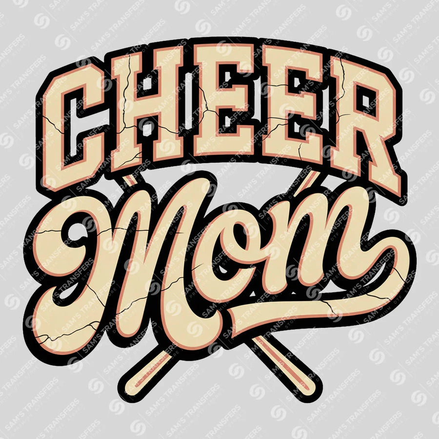 Cheer Mom Ready-to-Press DTF Transfer | SAT06485