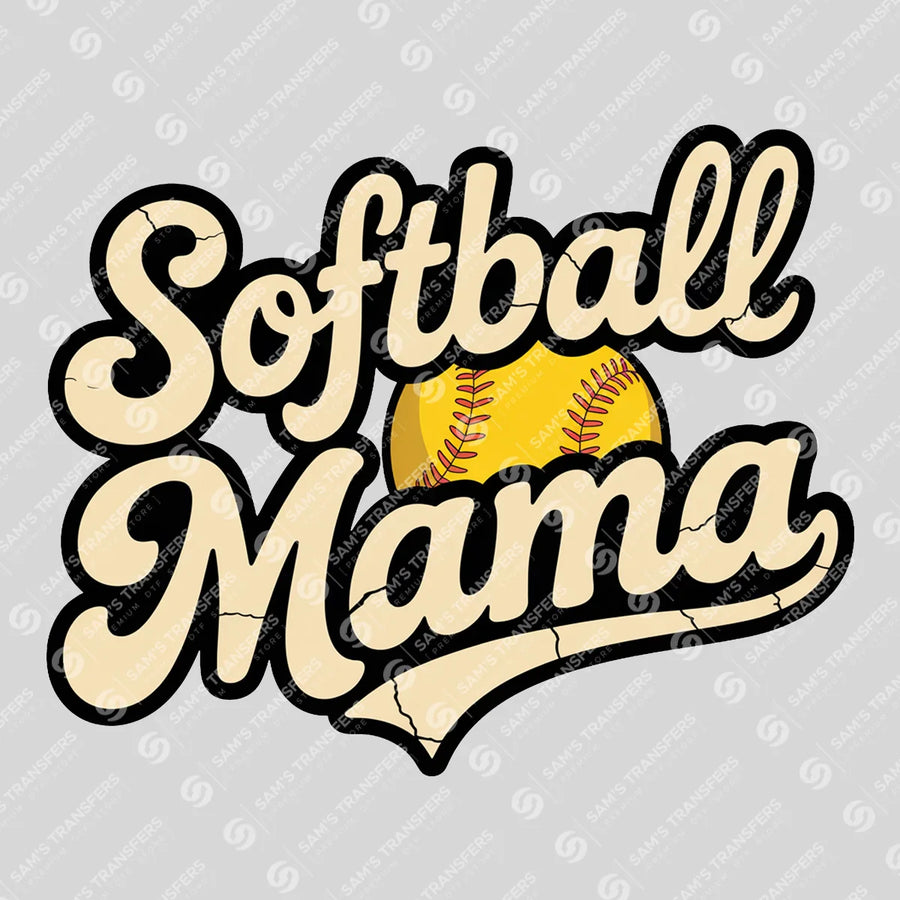 Softball Mama Ready-to-Press DTF Transfer | SAT06495