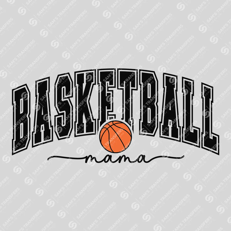 Basketball Mama Varsity Ready-to-Press DTF Transfer | SAT06502