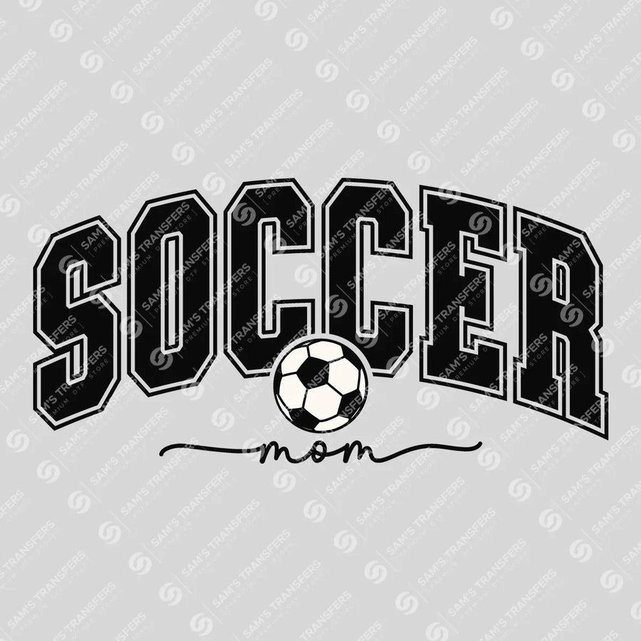 Soccer Mom Varsity Ready-to-Press DTF Transfer | SAT06510