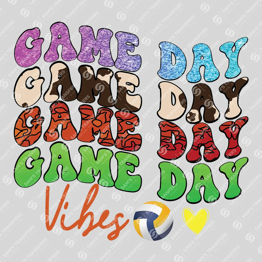Game Day Vibes Ready-to-Press DTF Transfer | SAT06557