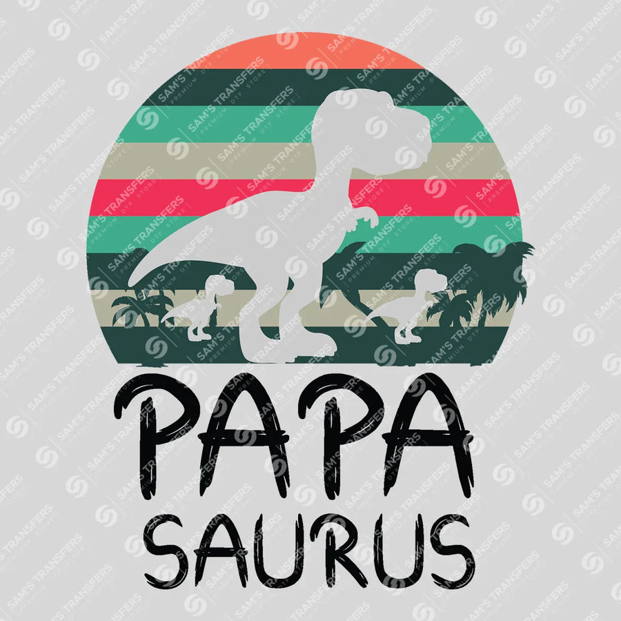 Papa Saurus Ready-to-Press DTF Transfer | SAT06688