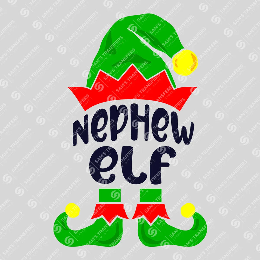 Nephew Elf Ready-to-Press DTF Transfer | SAT06875