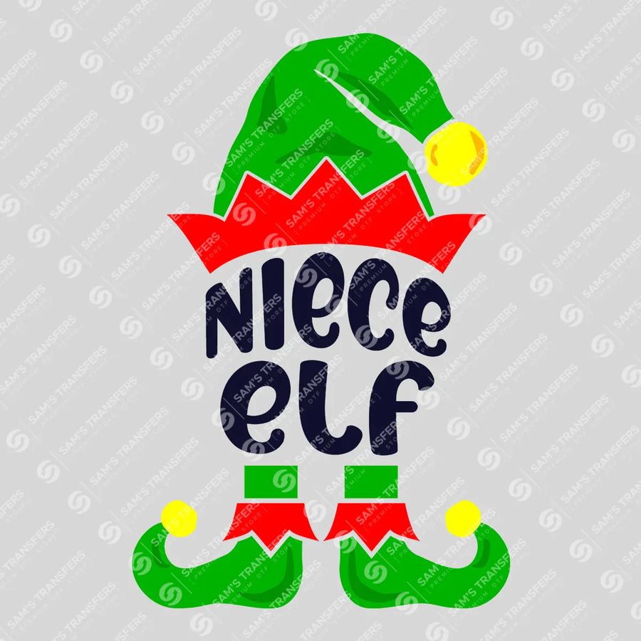 Niece Elf Ready-to-Press DTF Transfer | SAT06876