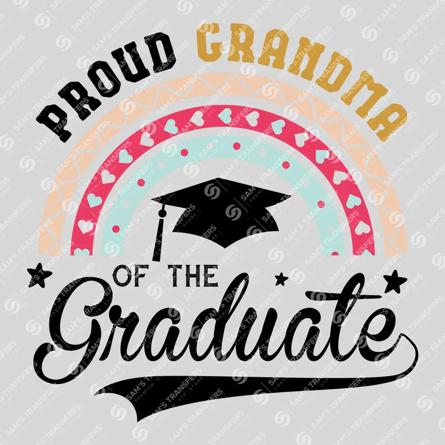 Proud Grandma Of The Graduate Ready-to-Press DTF Transfer | SAT06886