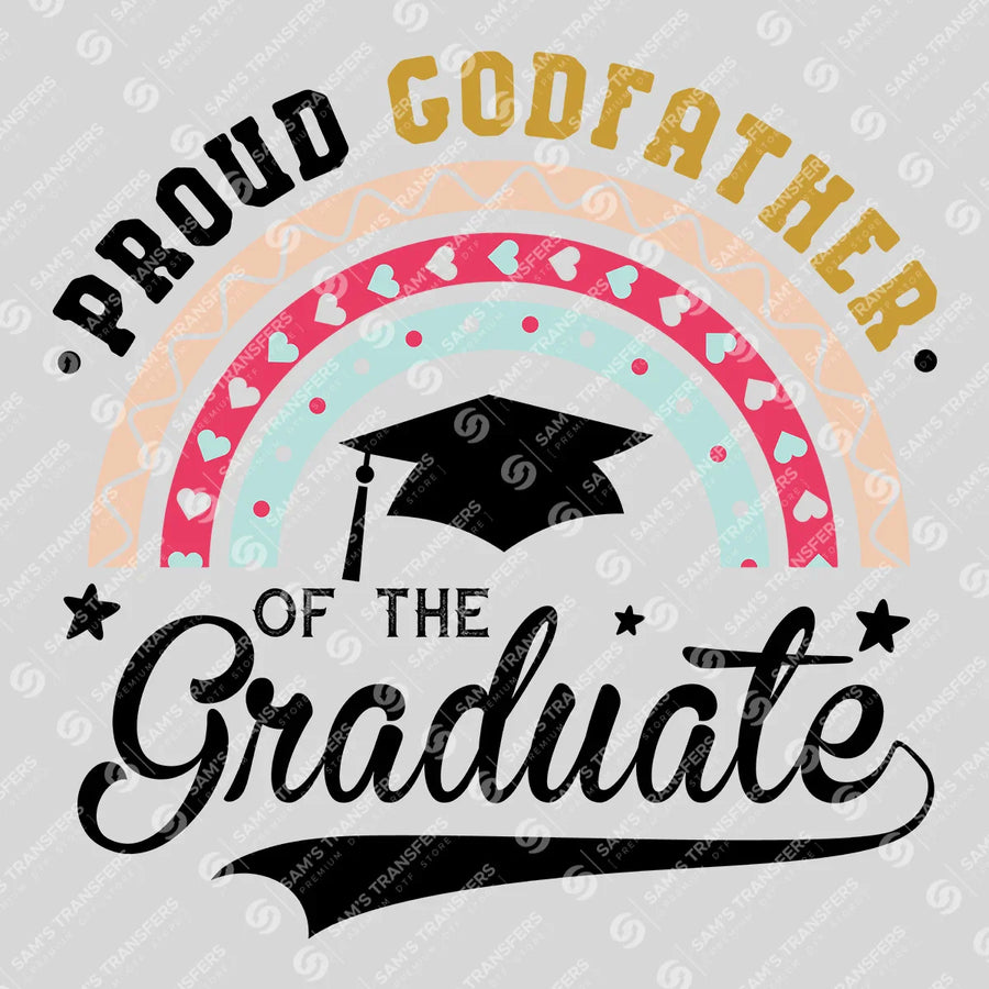 Proud Godfather Of The Graduate Ready-to-Press DTF Transfer | SAT06909