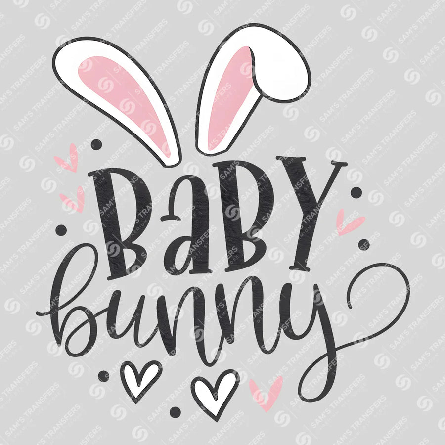 Baby Bunny Ready-to-Press DTF Transfer | SAT06958