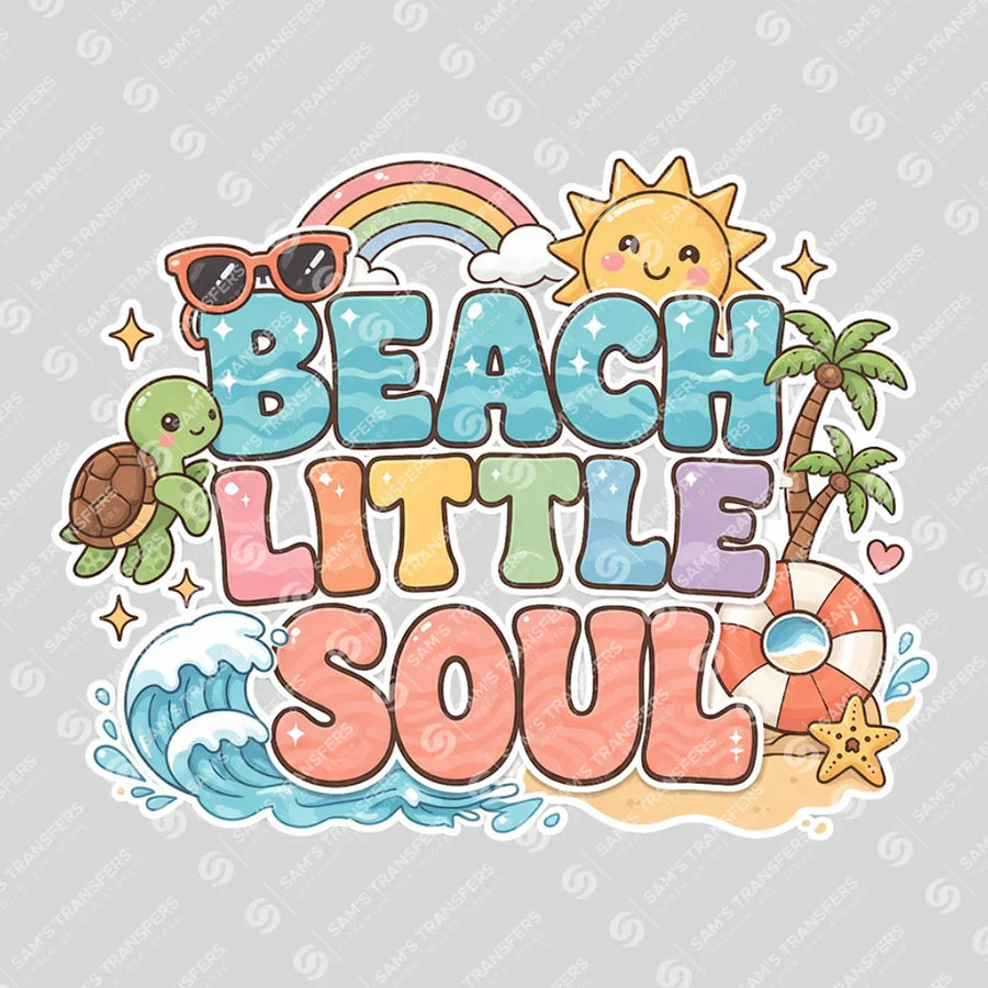 Beach Little Soul Ready-to-Press DTF Transfer | SAT06966