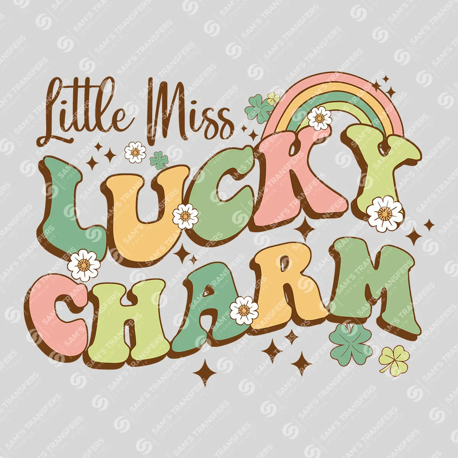 Little Miss Lucky Charm Ready-to-Press DTF Transfer | SAT06984