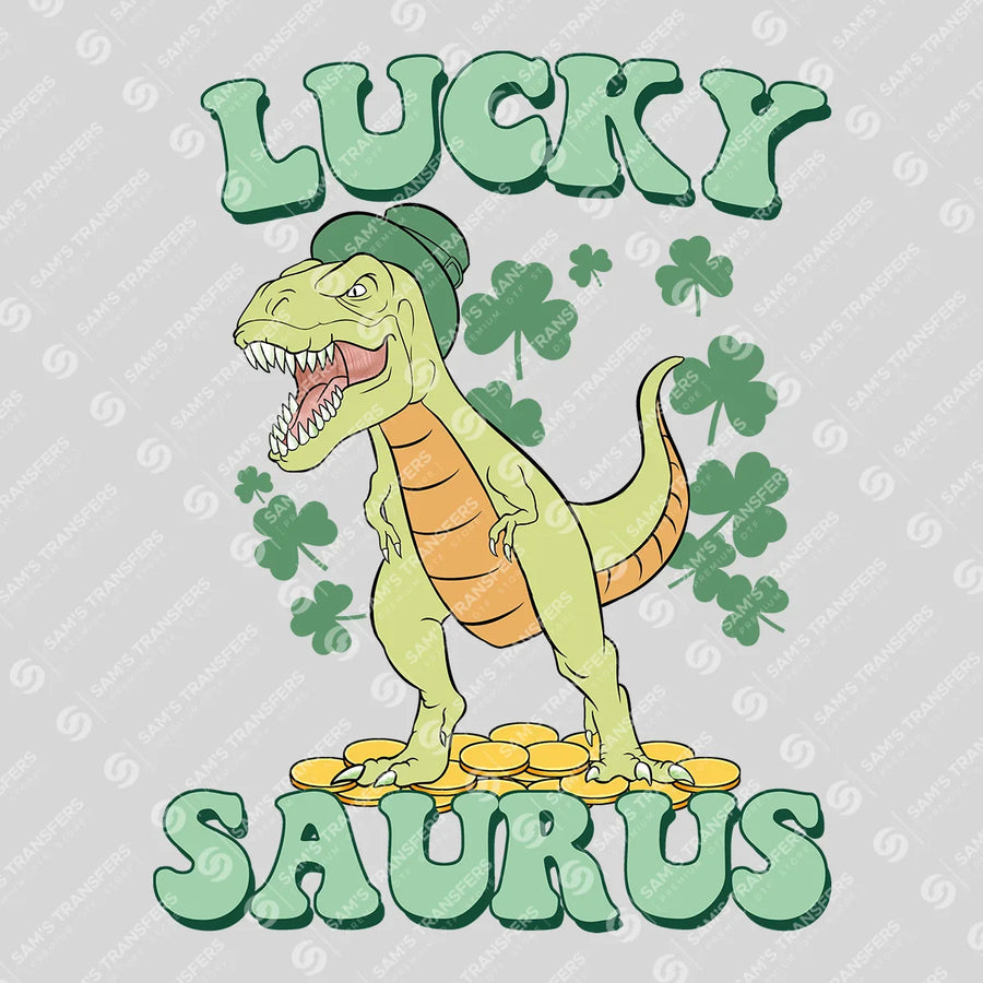 Lucky Saurus Ready-to-Press DTF Transfer | SAT06987