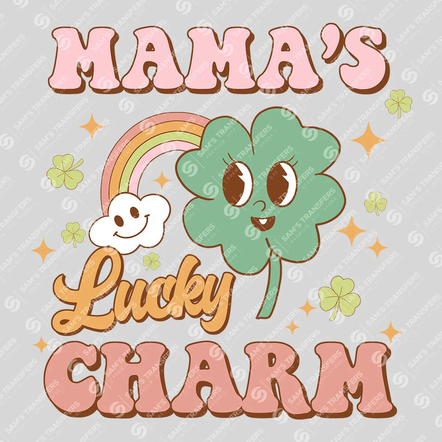 Mama's Lucky Charm Ready-to-Press DTF Transfer | SAT06990