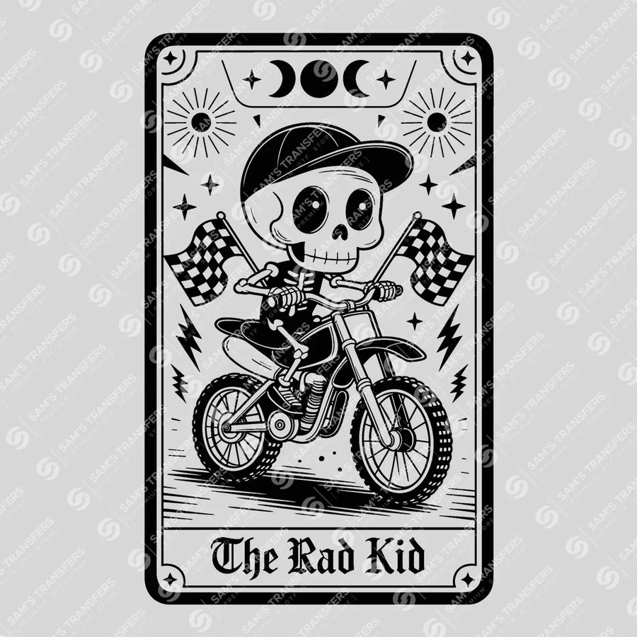 The Rad Kid Tarot Ready-to-Press DTF Transfer | SAT07027