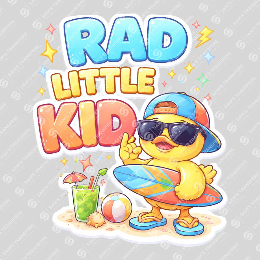 Rad Little Kid Ready-to-Press DTF Transfer | SAT07030