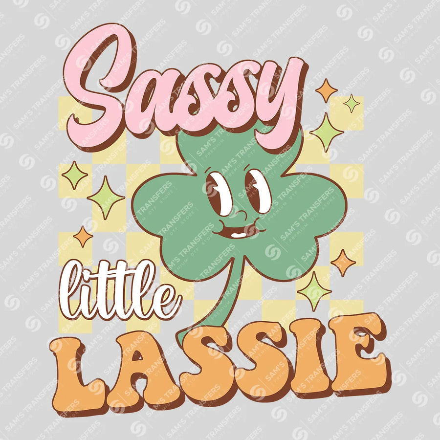 Sassy Little Lassie Ready-to-Press DTF Transfer | SAT07033