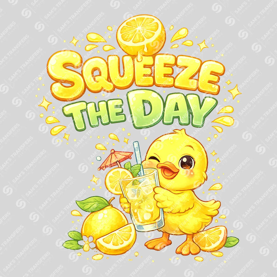 Squeeze The Day Ready-to-Press DTF Transfer | SAT07040