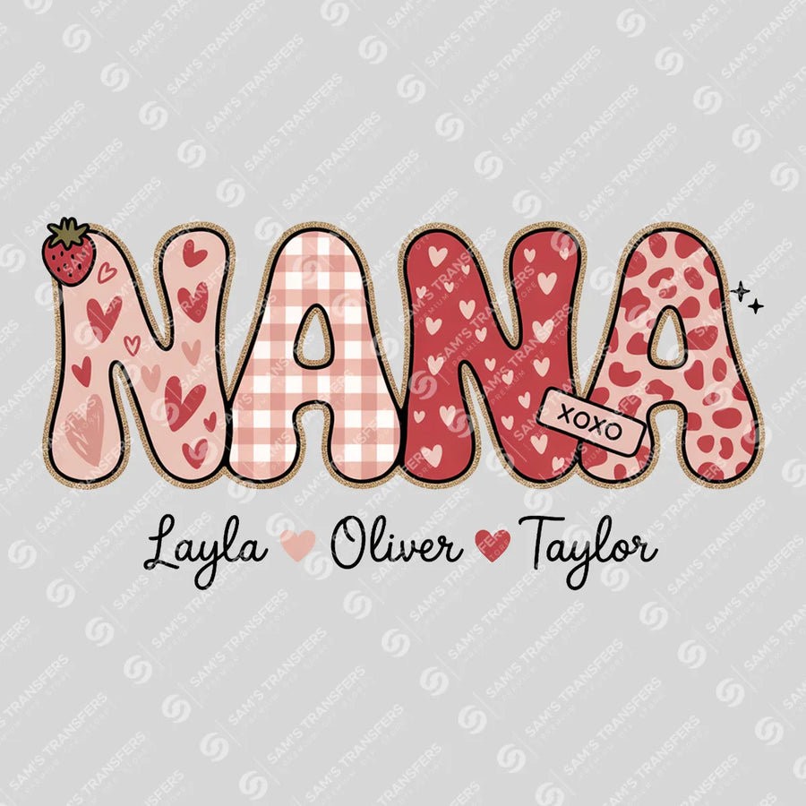 Nana Valentine Ready-to-Press DTF Transfer | SAT07066