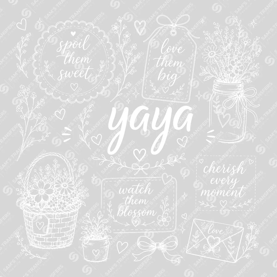 Yaya Wildflower Ready-to-Press DTF Transfer | SAT07068
