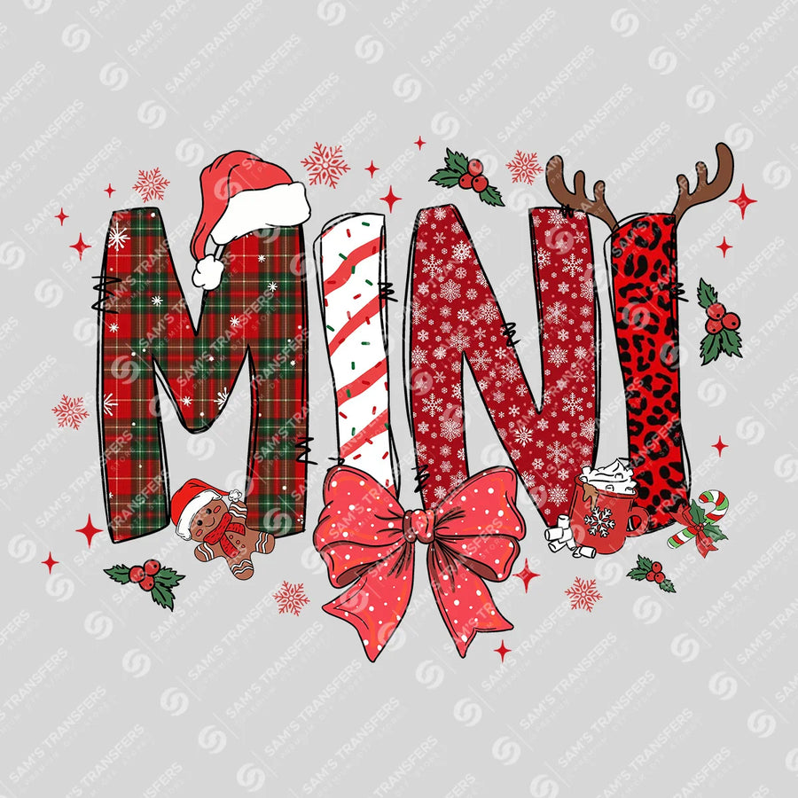 Christmas Mini Ready-to-Press DTF Transfer | SAT07128