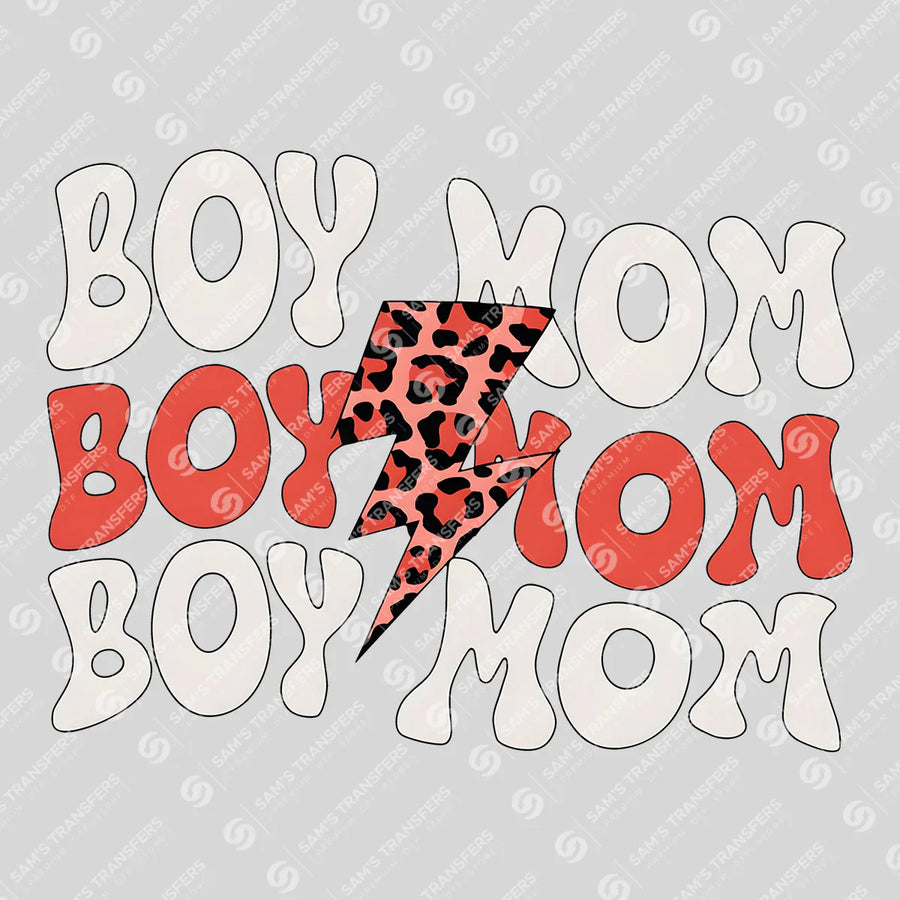Boy Mom Ready-to-Press DTF Transfer | SAT07140