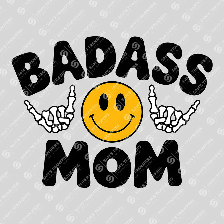 Badass Mom Ready-to-Press DTF Transfer | SAT07143