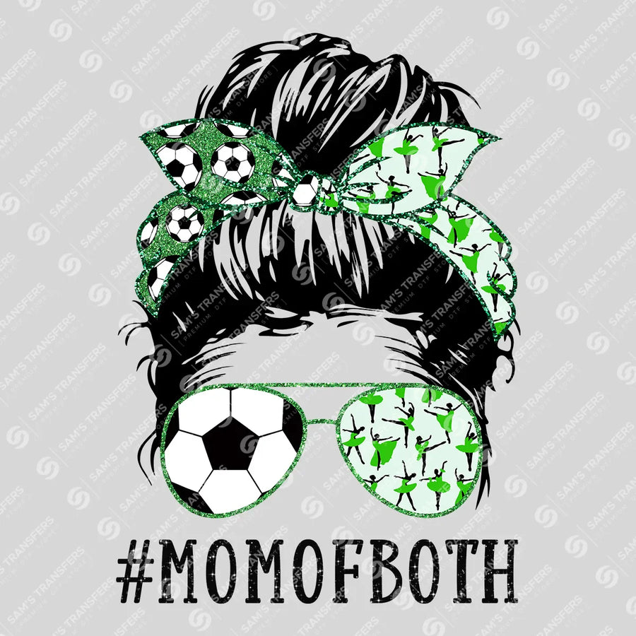 Mom of Both Soccer Ready-to-Press DTF Transfer | SAT07320