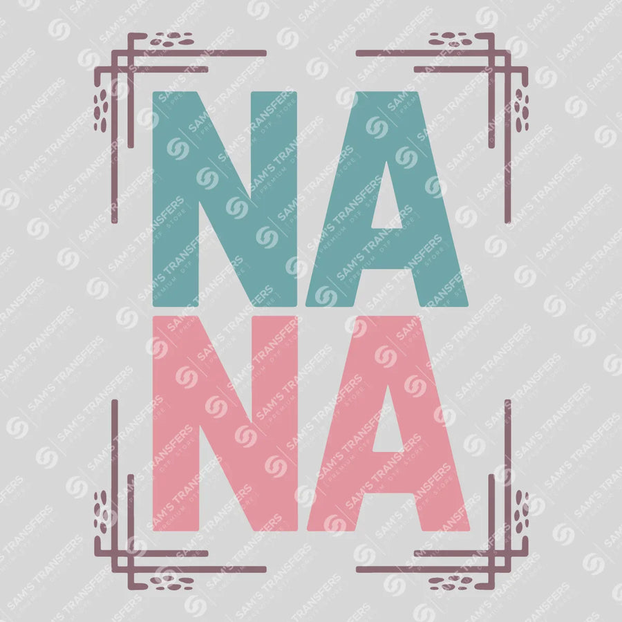 Nana Paw Frame Ready-to-Press DTF Transfer | SAT07372