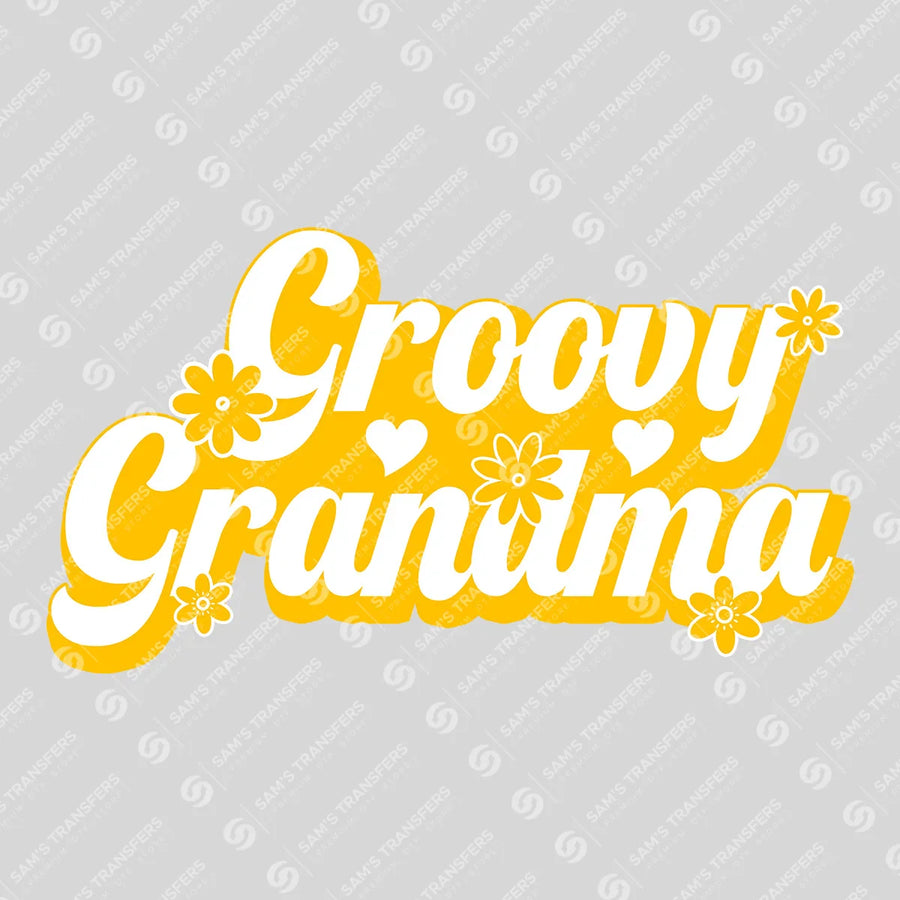 Groovy Grandma Ready-to-Press DTF Transfer | SAT07396