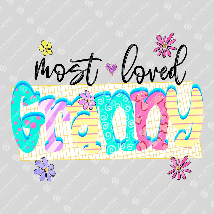 Most Loved Granny Ready-to-Press DTF Transfer | SAT07404