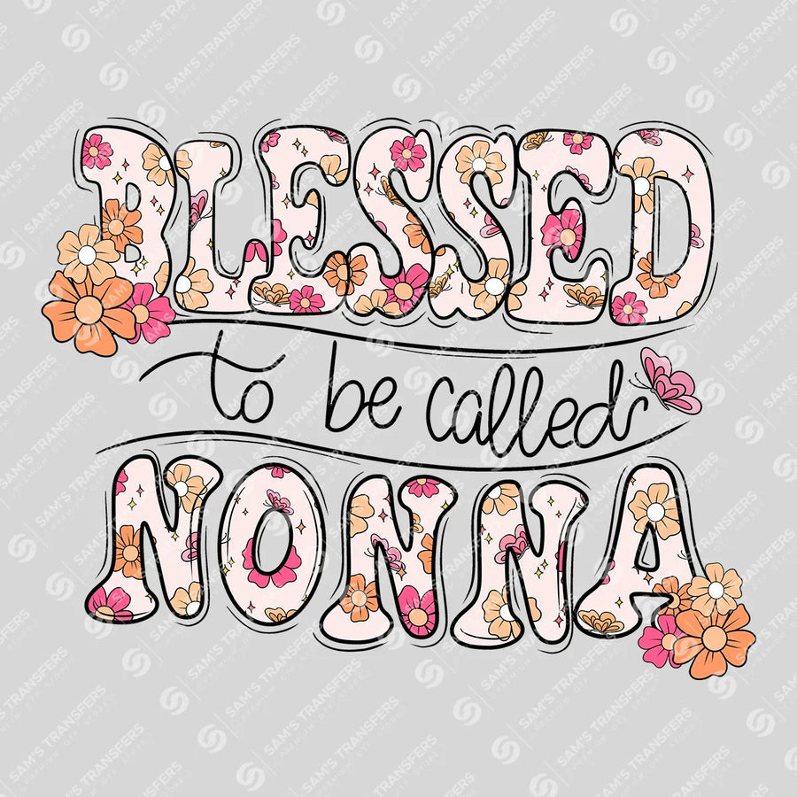 Blessed to Be Called Nonna Ready-to-Press DTF Transfer | SAT07409