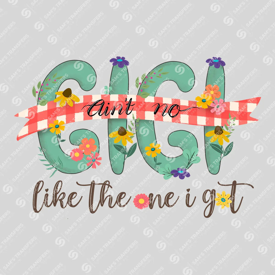 Ain't No Gigi Like the One I Got Ready-to-Press DTF Transfer | SAT07411