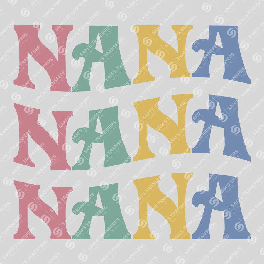 Nana Repeat Ready-to-Press DTF Transfer | SAT07433