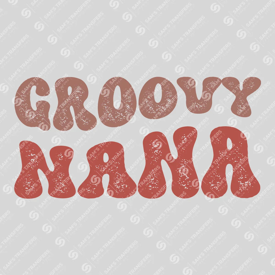 Groovy Nana Ready-to-Press DTF Transfer | SAT07435