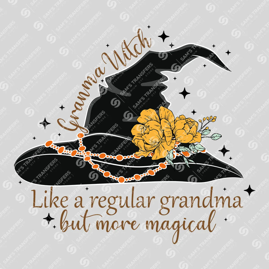 Gramma Witch More Magical Ready-to-Press DTF Transfer | SAT07449